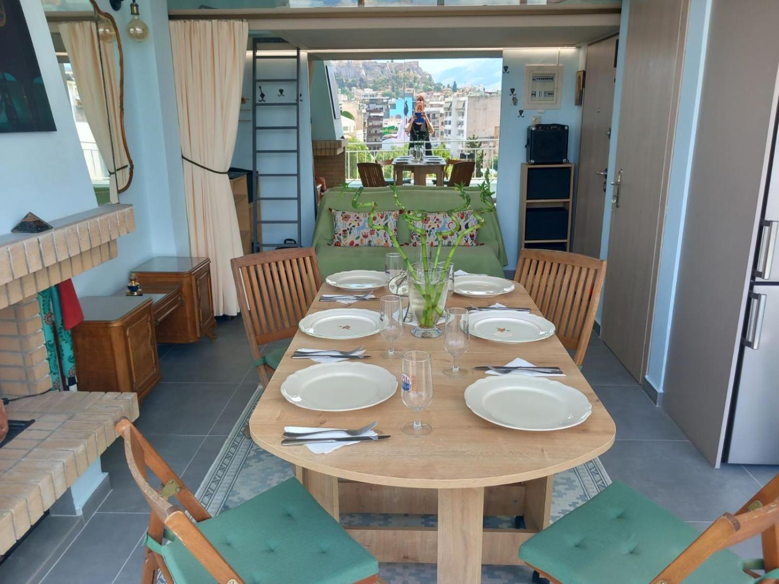 אתונה Acropolis Panoramic Studio מראה חיצוני תמונה